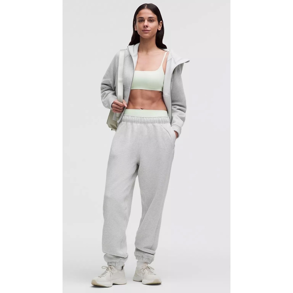 Lululemon Scuba High-Rise Jogger Heathered Core Ultra Light Grey LW5GI9S L